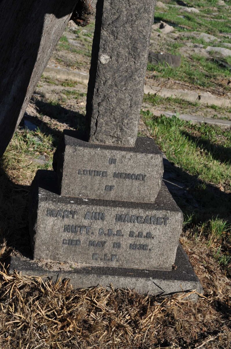 NUTT Mary Ann Margaret -1930