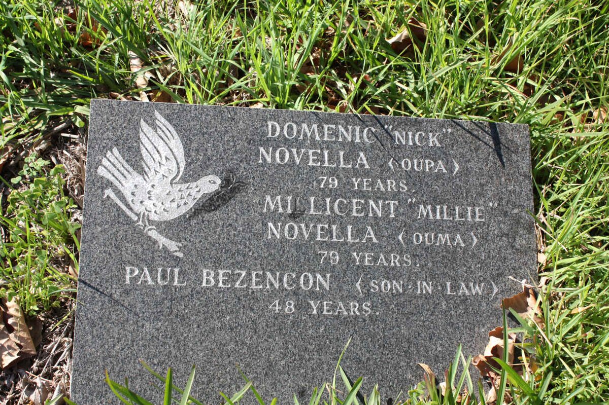 NOVELLA Domenic &amp; Millicent :: BEZENCON Paul