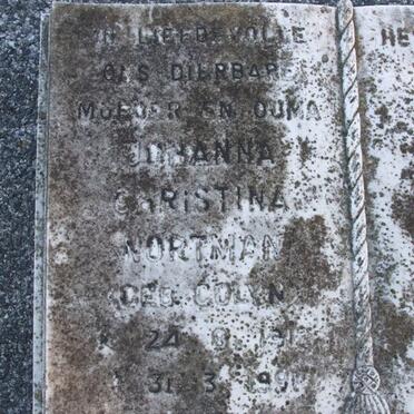 NORTMAN Wilhelmus Bur[gu]rdos 190?-197? &amp; Susanna Christina COLYN ??-??_3