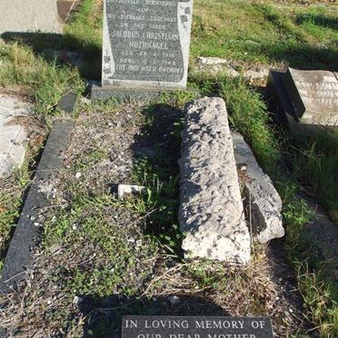 NOTHNAGEL Jacobus Christiaan 1916-1965 &amp; Dora 1919-1996_1