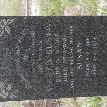 OLSEN Alfred Gustav 1885-1960 &amp; Susan 1884-1974