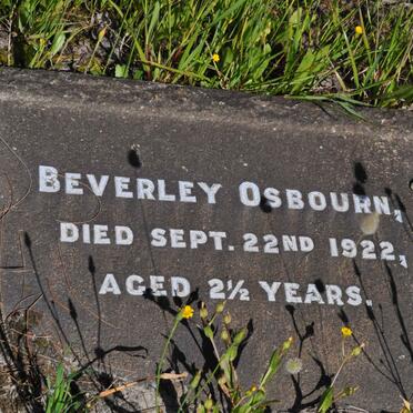 OSBOURN Beverley -1922