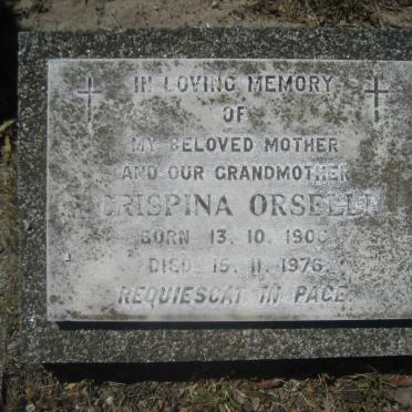 ORSELLI Crispina 1906-1976