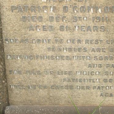 O'CONNOR Patricia -1911