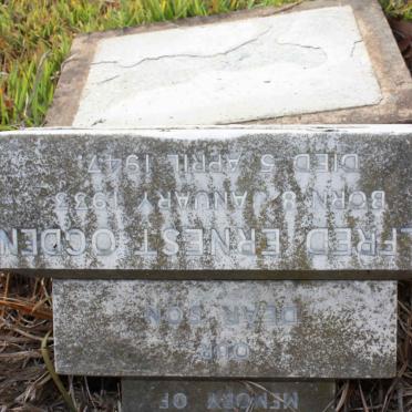 OGDEN Alfred Ernest 1933-1947