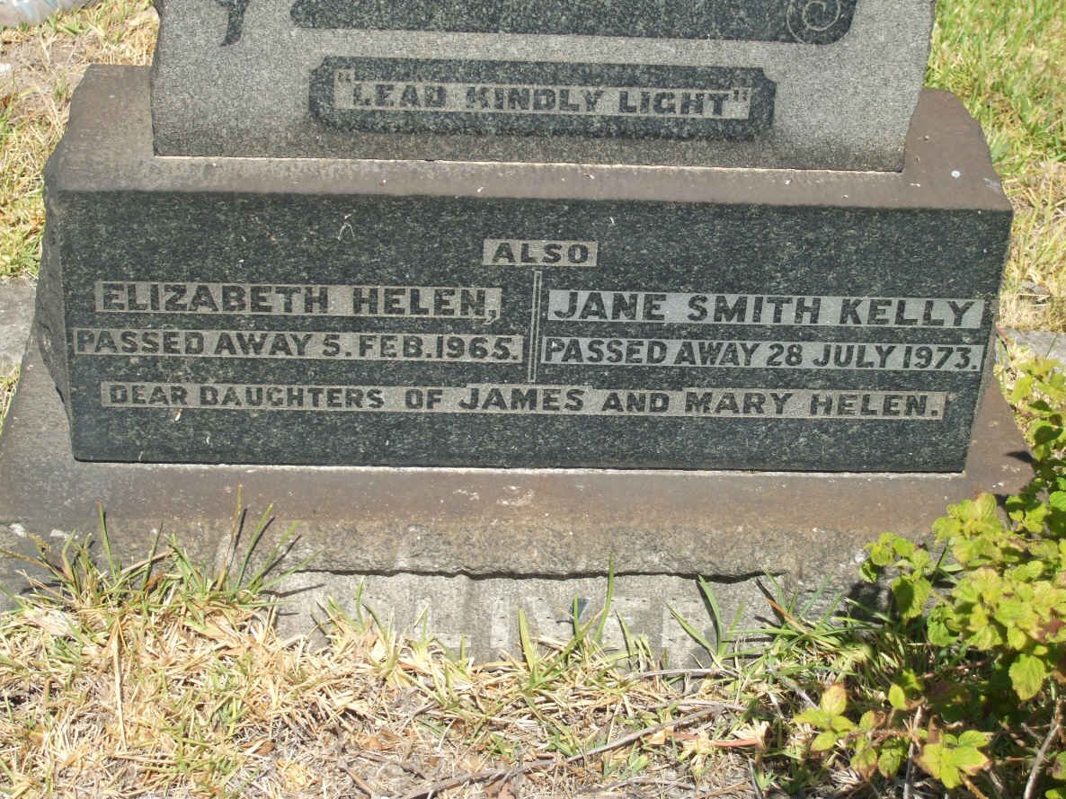 OLIVER Elizabeth Helen -1965 :: OLIVER Jane Smith Kelly -1973