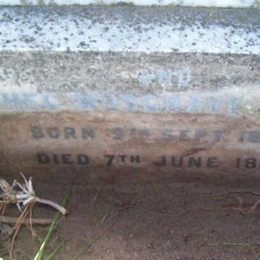 OAKES Ethel Muscrave 1883-1890 