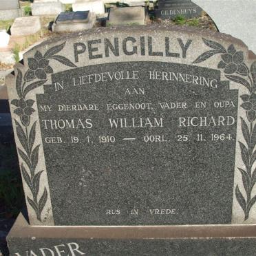 PENGILLY Thomas William Richard 1910-1964