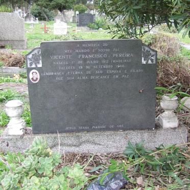 PEREIRA Vicente Francisco 1912-1966