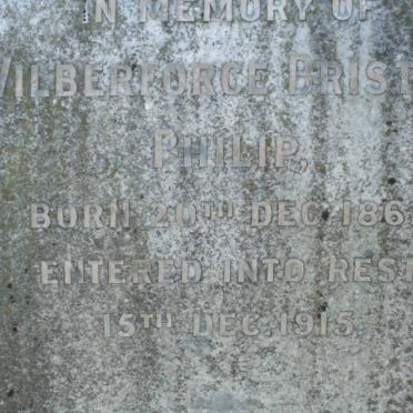 PHILIP Wilberforce Bristow 1862-1915