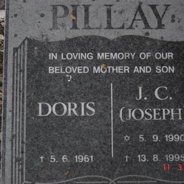 PILLAY Doris -1961 :: PILLAY Joseph 1990-1995