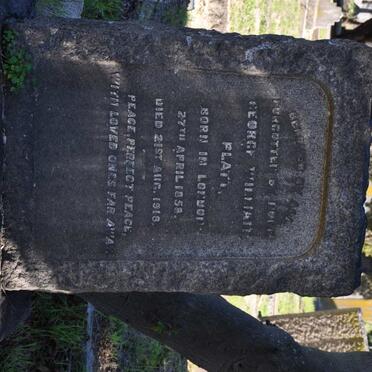 PLATT George William 1858-1918 