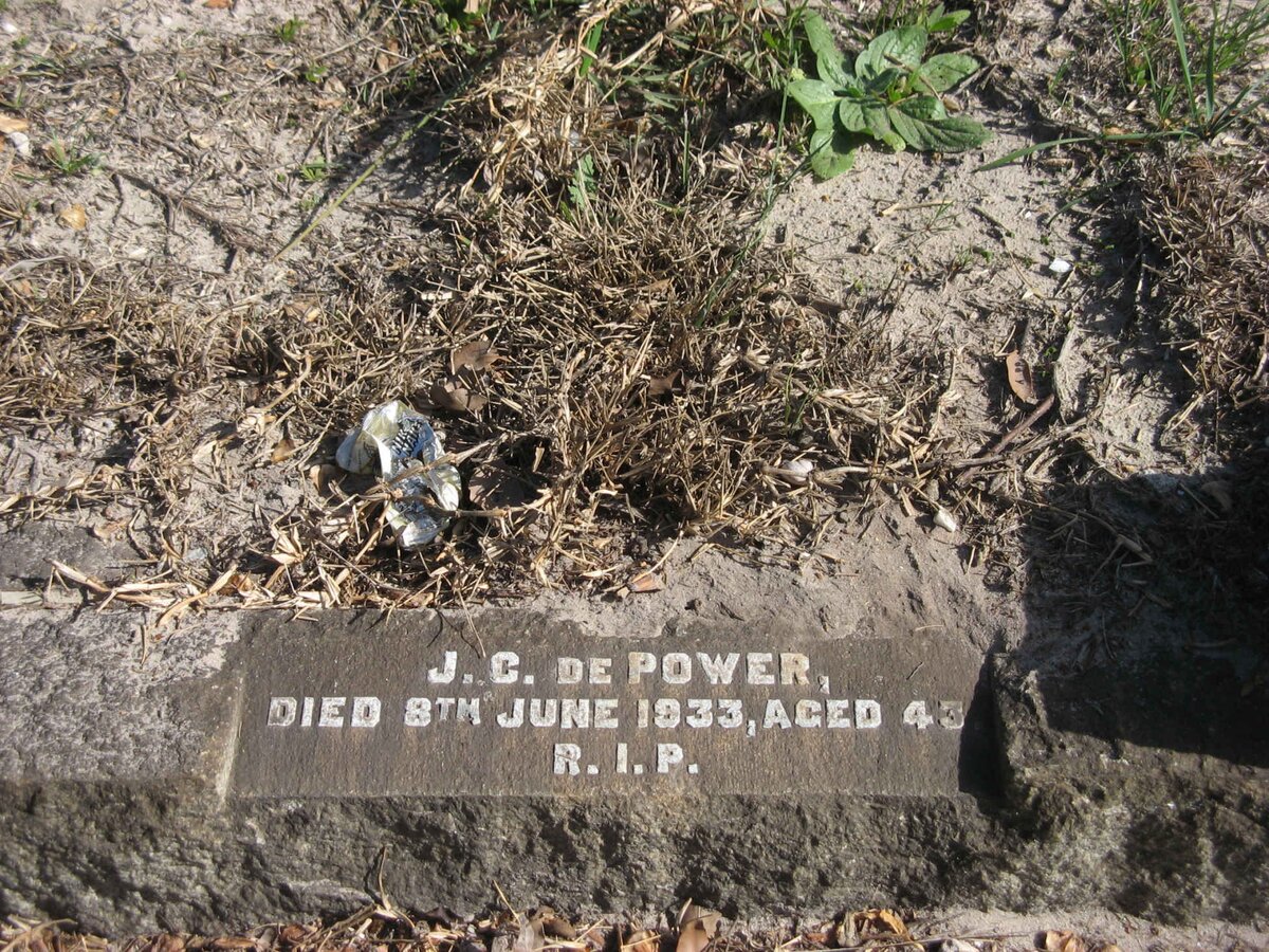 POWER J.C., de -1933