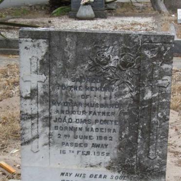 PONTE Joao Dias 1882-1952