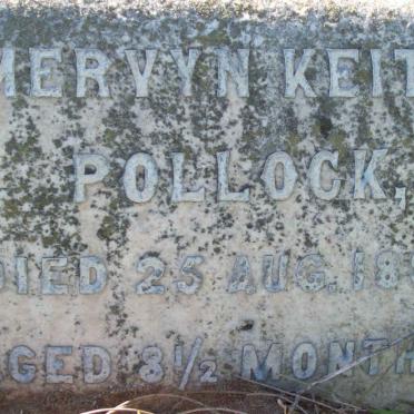 POLLOCK Mervyn Keith  -1895 