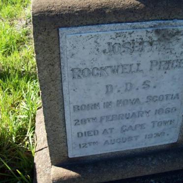 PRICE Joseph Rockwell 1860-1938