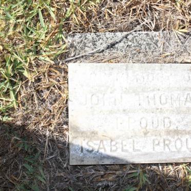 PROUD John Thomas &amp; Isabel