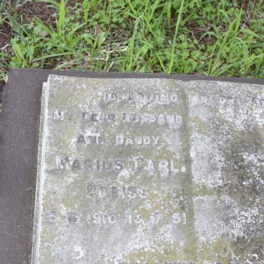 PREISS Marius Carl 1910-1951