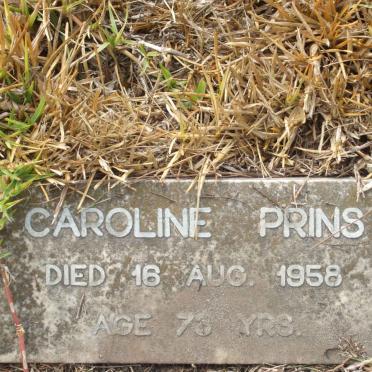 PRINS Caroline -1958
