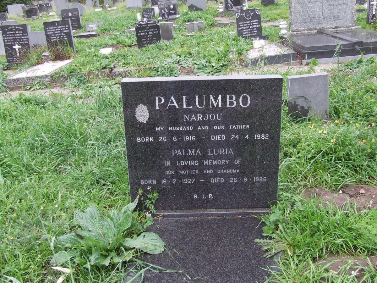 PALUMBO Narjou 1916-1982 &amp; Palma Luria 1927-1986