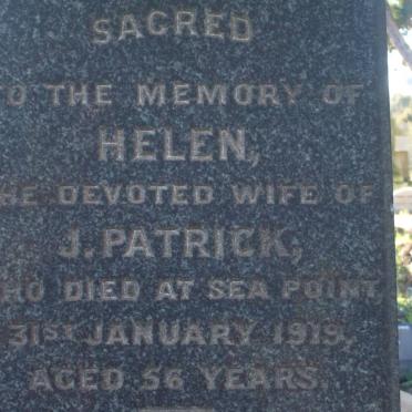 PATRICK Jonathan -1921 &amp; Helen -1919 :: PATRICK Charles Henry -1918