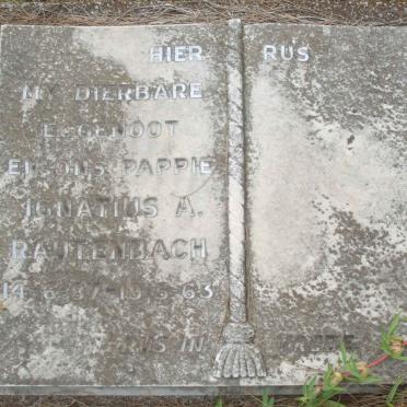 RAUTENBACH Ignatius A. 1887-1963