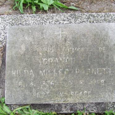 RABNETT Hilda Miller 1876-1966