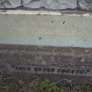 BEAUMONT Jessie Lennox -1978