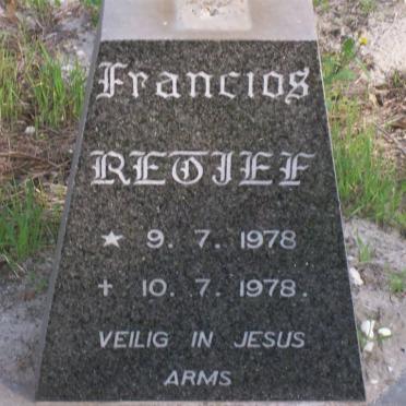 RETIEF Francios 1978-1978