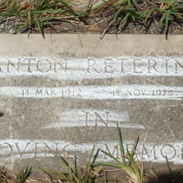 RETERINK Anton 1912-1975