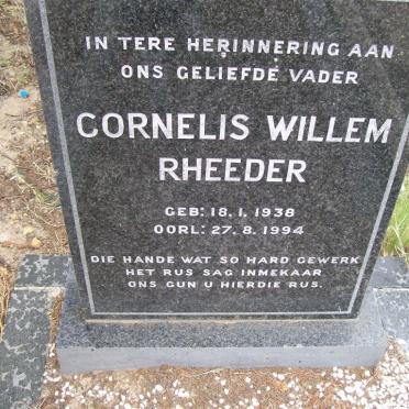 RHEEDER Cornelis Willem 1938-1994