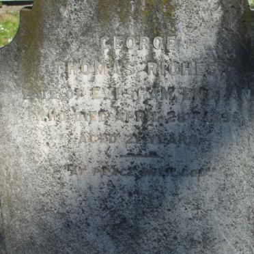 RICHES George Thomas  -1895 