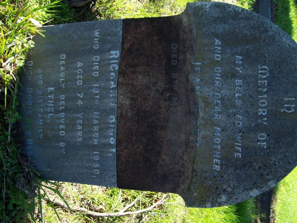 RIGBY Richard -1950 &amp; Jean -1925