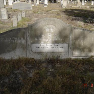 RILEY John David 1892-1975 &amp; Magdalena Petronella 1882-1963