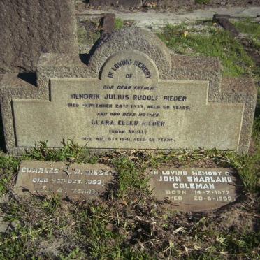 RIEDER :: SAULL :: COLEMAN