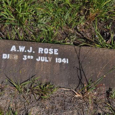 ROSE A.W.J. -1941
