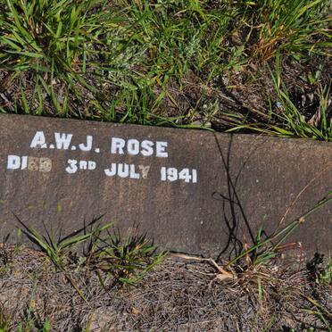 ROSE A.W.J. -1941