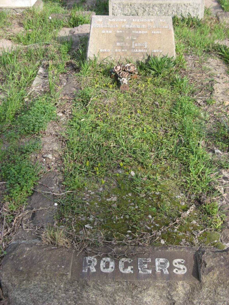 ROGERS William Francis -1941 :: ROGERS Bill -1973