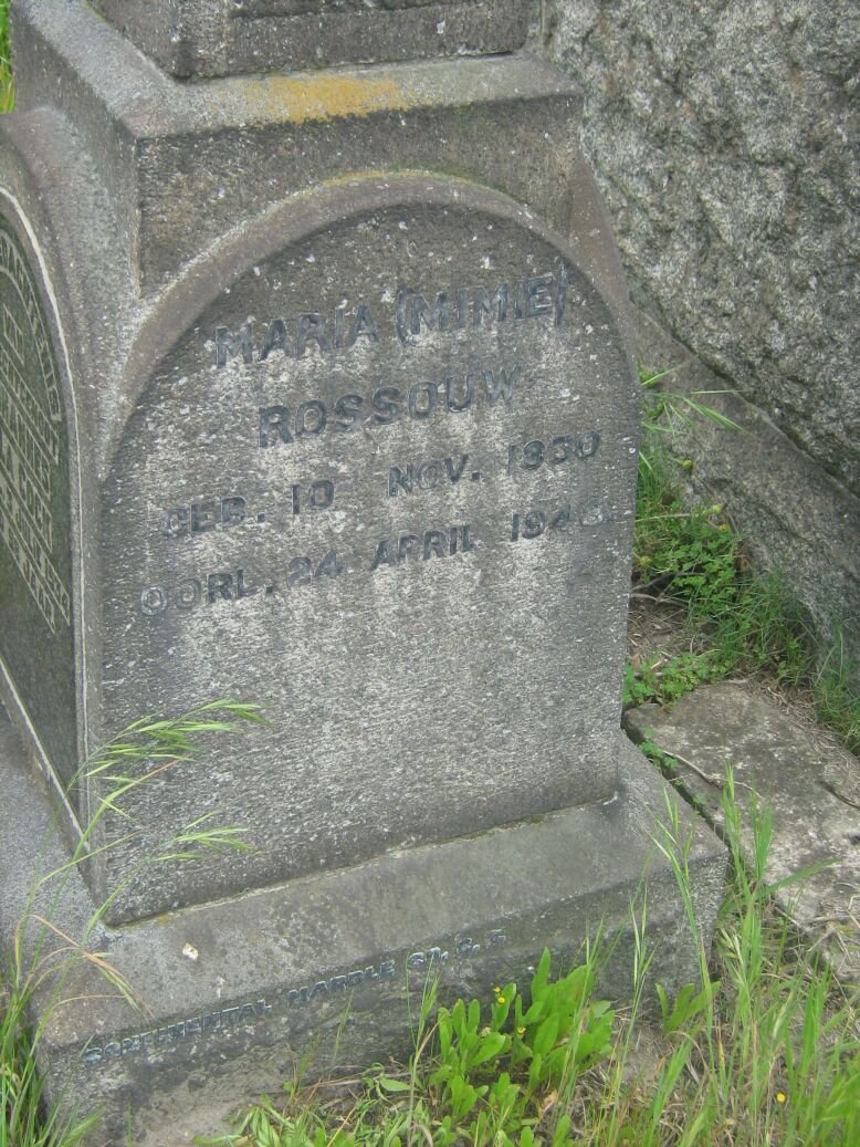 ROSSOUW Maria 1930-1948