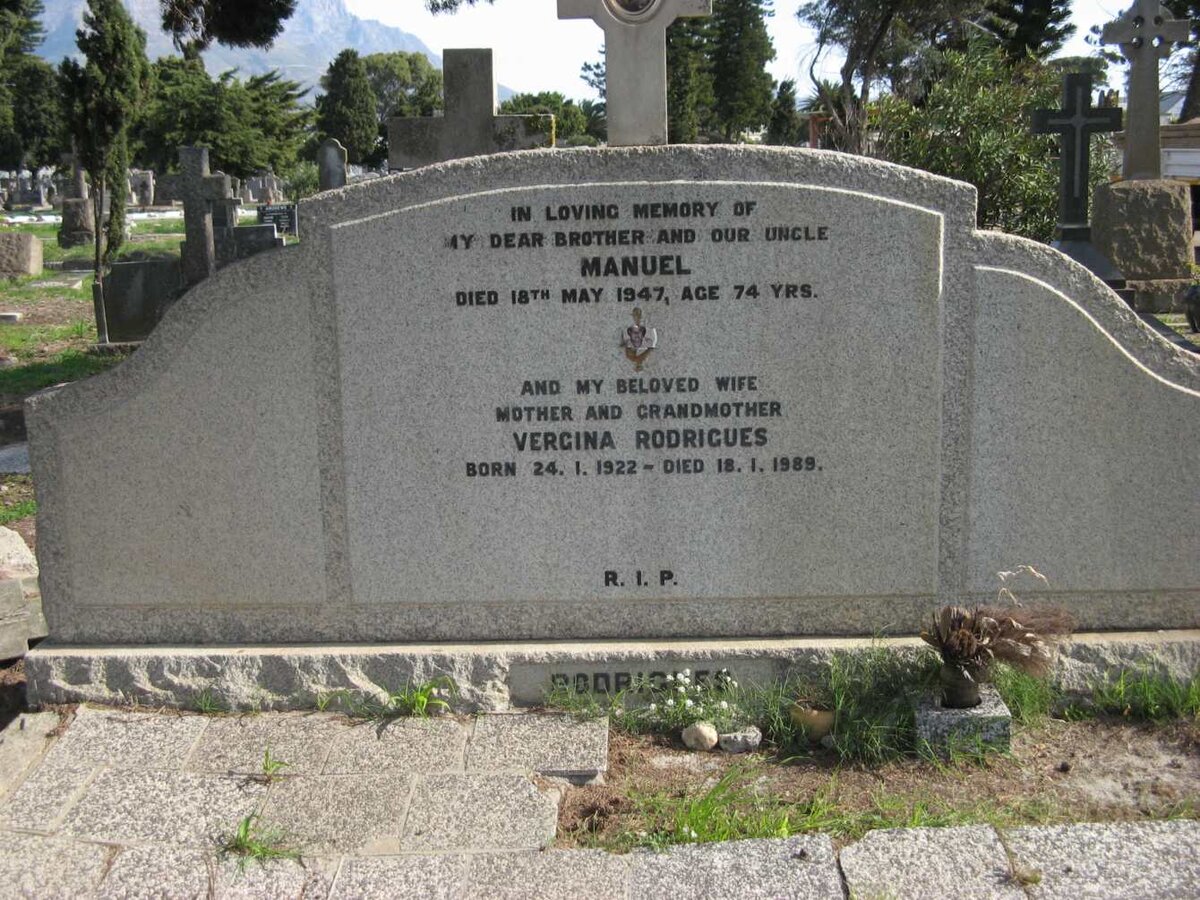 RODRIGUES Vergina 1922-1989 :: RODRIGUES Manuel -1947