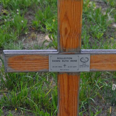 ROLLESTON Dawn Ruth Irene 1956-2011