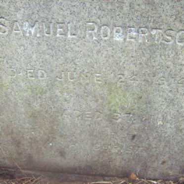 ROBERTSON Samuel -1914