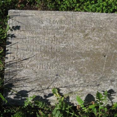 ROSENBERG Geraldine Mildred nee HENRY 1907-1988