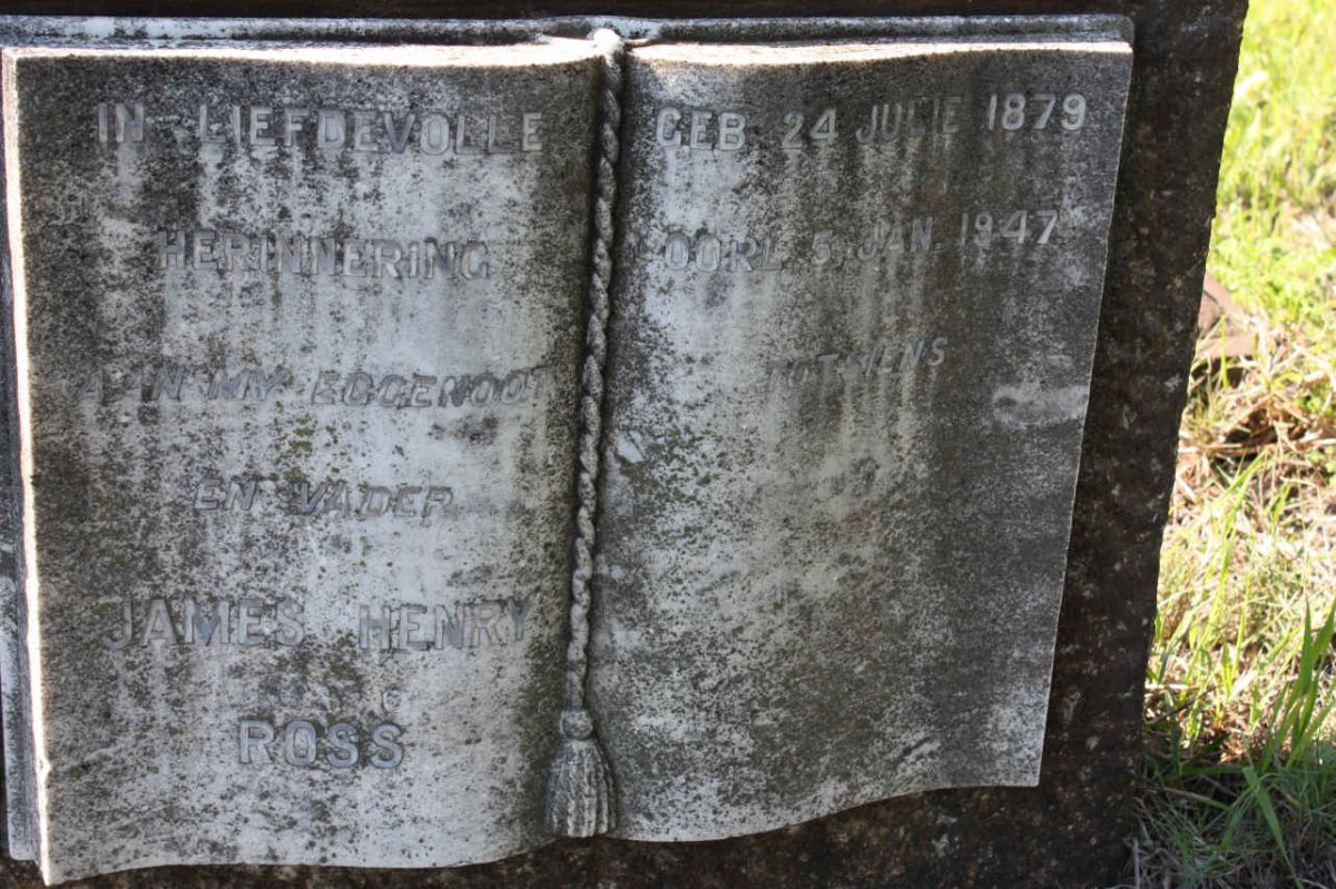 ROSS James Henry 1879-1947