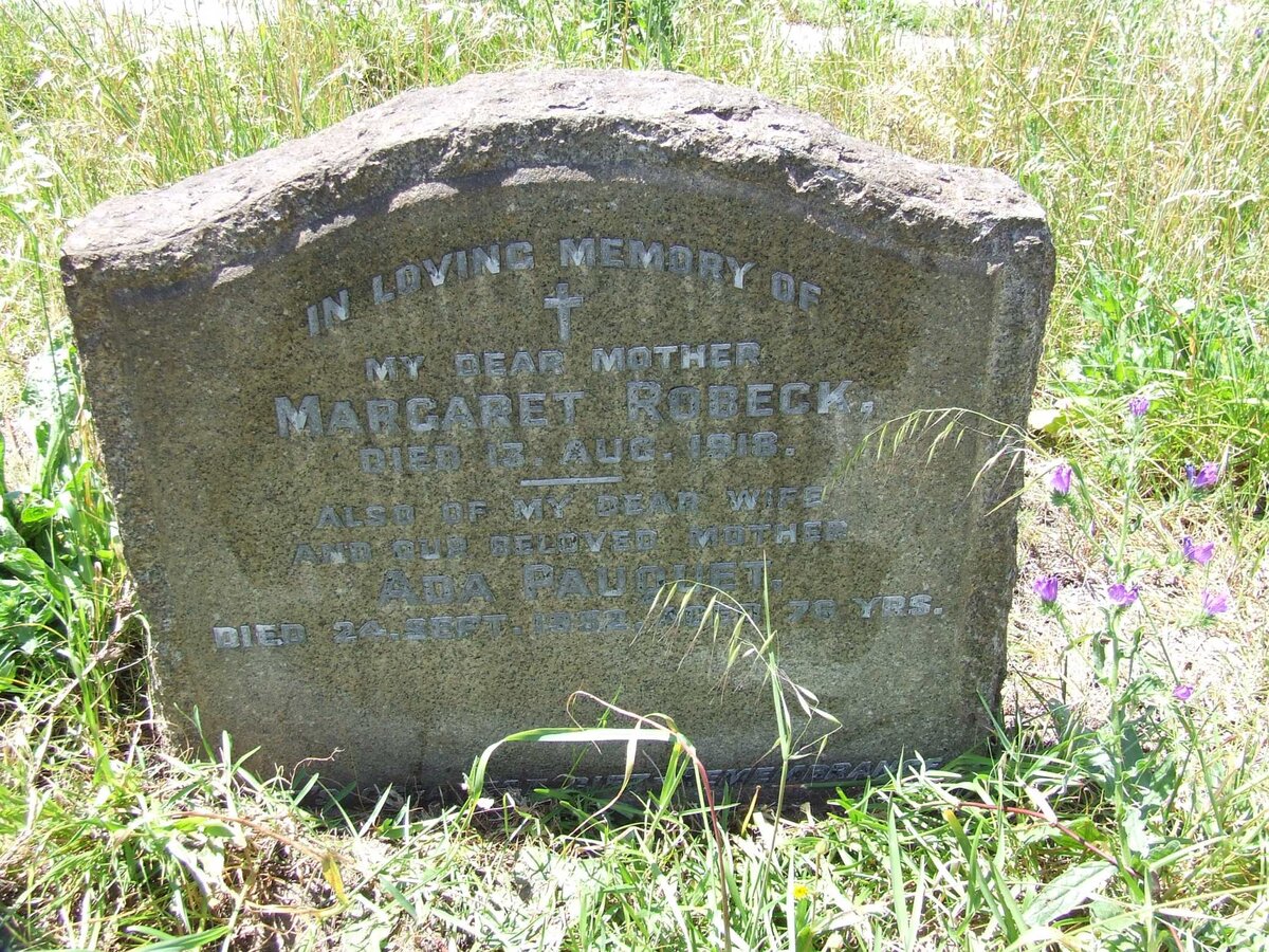 ROBECK Margaret -1918 :: PAUQUET Ada -1952