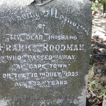 ROODMAN Frank -1925