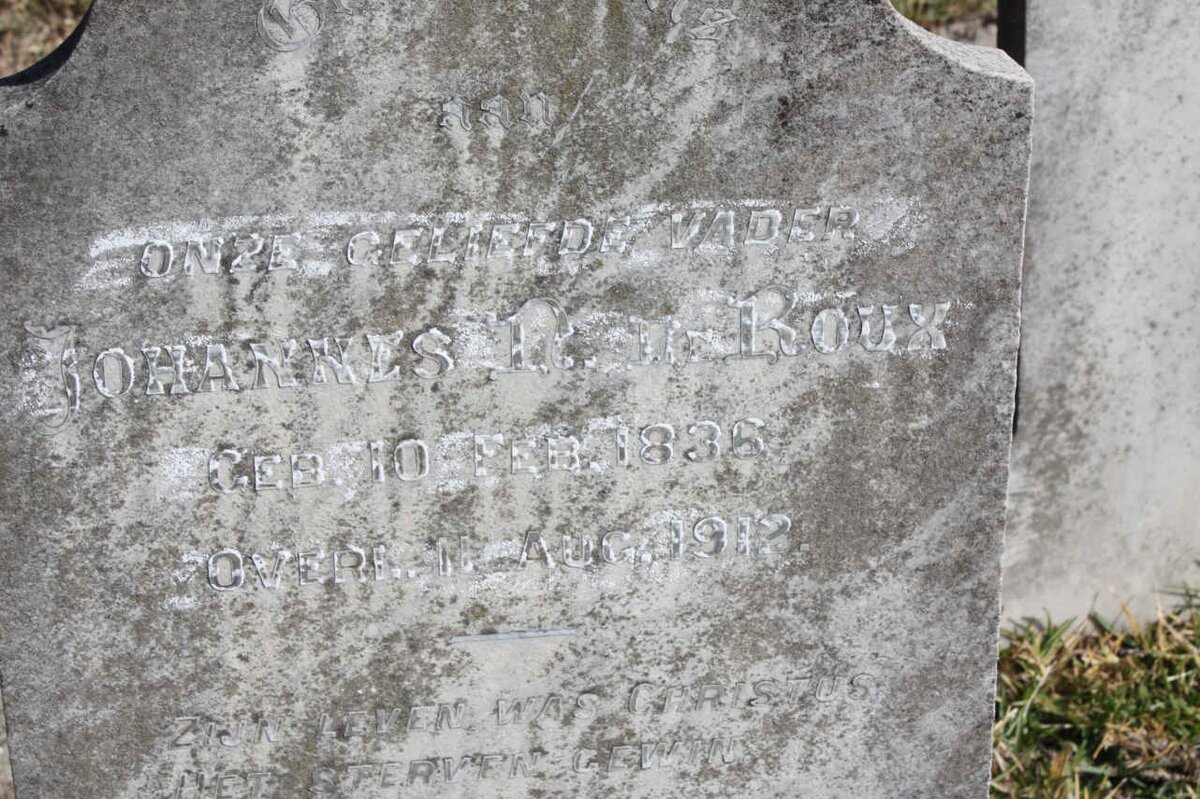 ROUX Johannes N., le 1836-1912