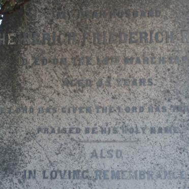 ROSE Heinerich Friederich -1890