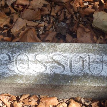 ROSSOUW Barend Petrus -1952 &amp; Susarie Johanna -1966