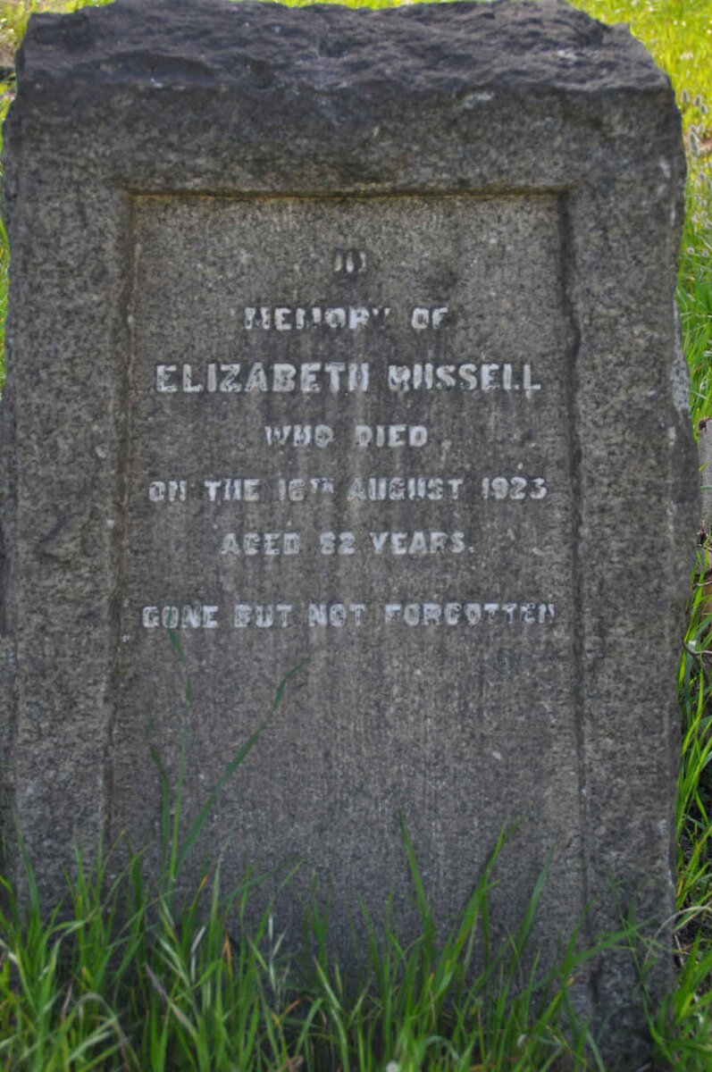 RUSSELL Elizabeth -1923